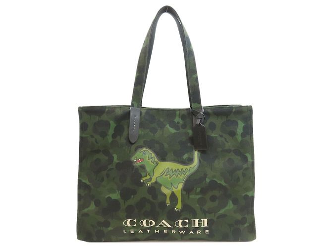 Sac cabas Coach Rexi imprimé camouflage