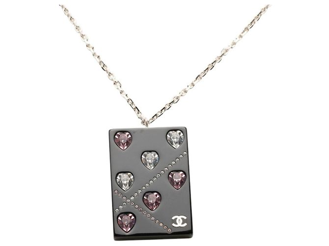 Collier pendentif Chanel Coco Mark Chain