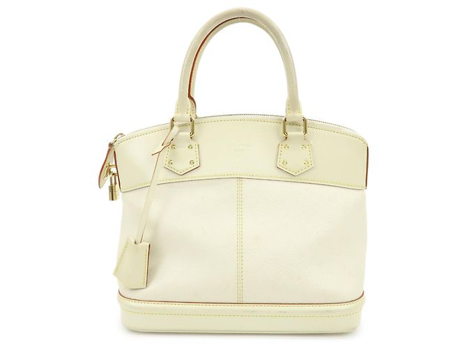 Sac à main Louis Vuitton Suhari Lock It PM Blanc M91887