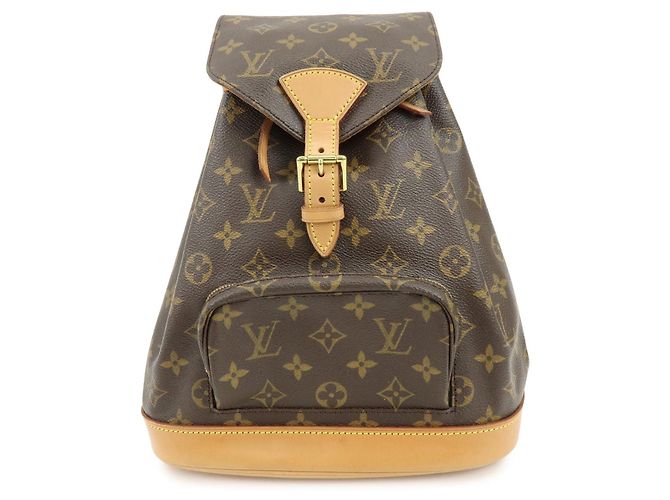 Louis Vuitton Monogram Montsouris MM Backpack Brown M51136
