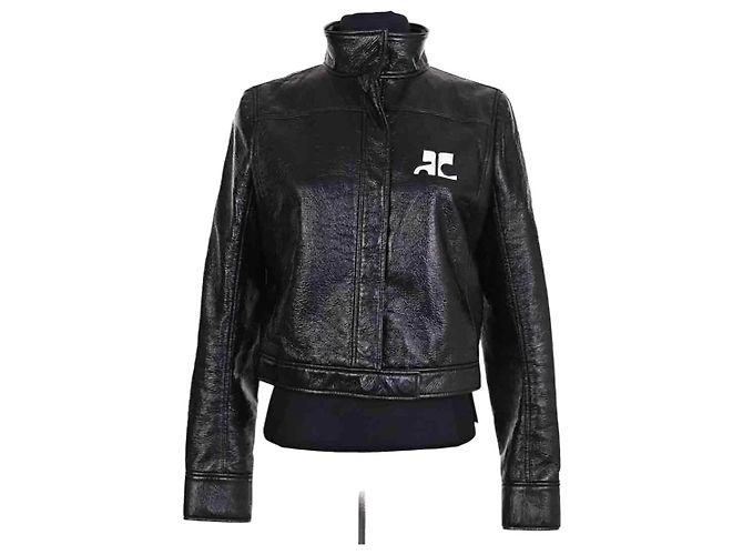 Courreges Courrèges Black Synthetic Jacket