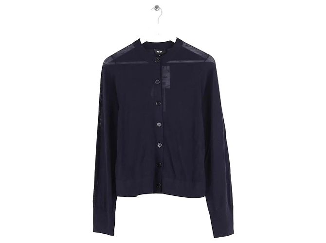 Autre Marque ME + EM Cardigan aus Wolle Blau M
