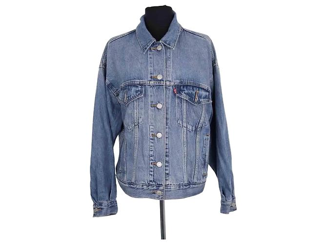 Levi's Blue Cotton Jacket