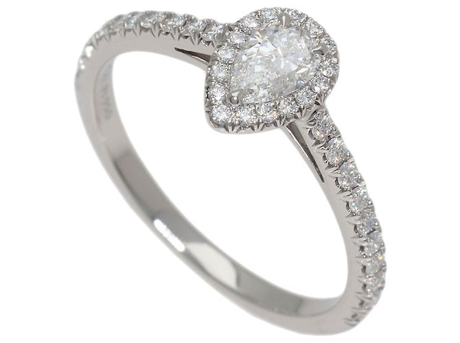 Autre Marque Anillo de diamante en forma de pera Soleste Tiffany & Co.