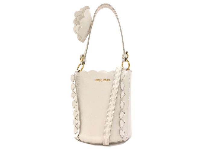 Borsa a secchiello Miu Miu Flower