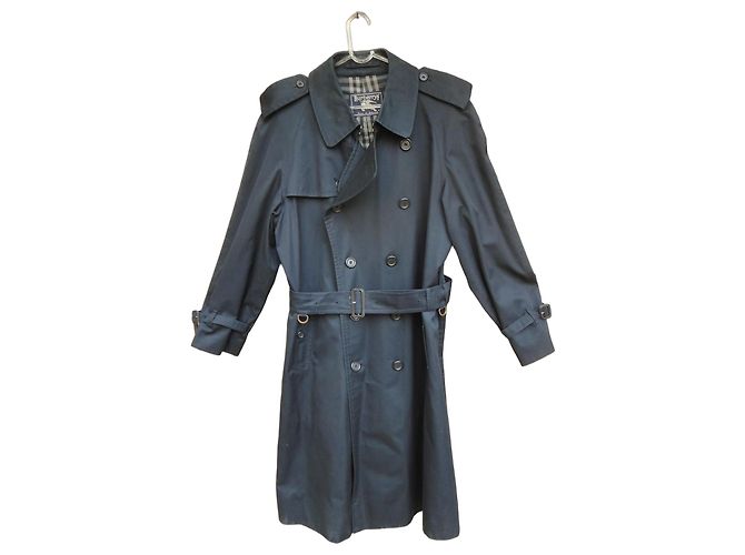 Trench Burberry Blu Navy