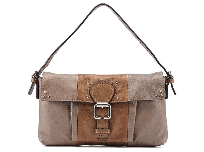 Chloé Bolsa de Ombro com Cinto em Couro Castanho