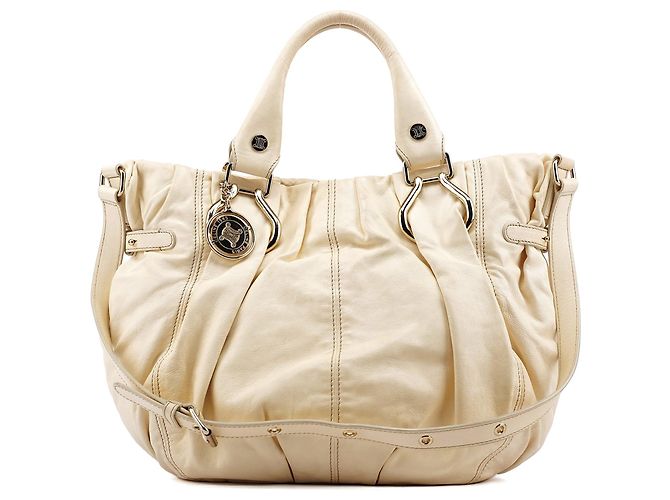 Céline Ivory Leather Pillow 2-Way Bag