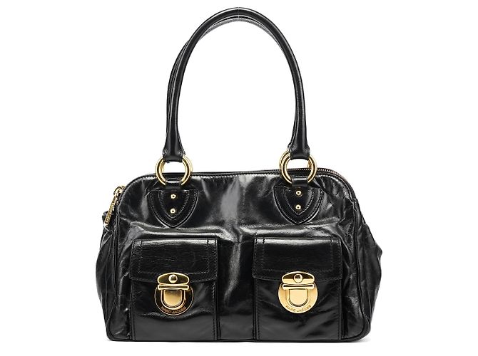 Marc Jacobs Borsa Tote Blake multipasca in pelle nera
