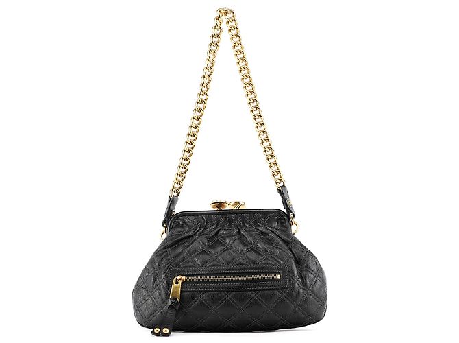 Marc Jacobs Borsa a tracolla Stam in pelle trapuntata nera