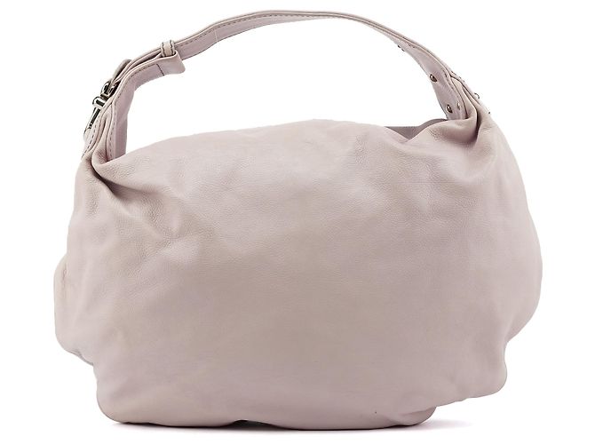 Marc Jacobs Bolsa Hobo de couro rosa claro com fivela