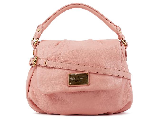 Marc by Marc Jacobs Sac 2-Way Classic Q en cuir rose
