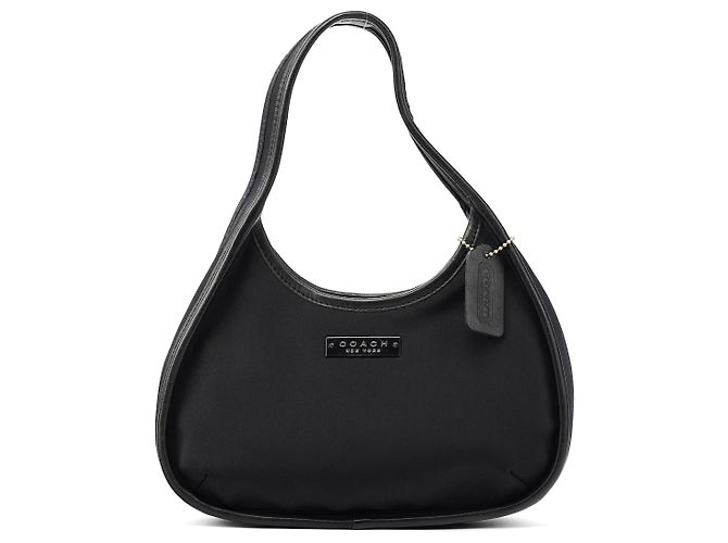 Coach Borsa a tracolla Ergo 6202 in nylon e pelle nera