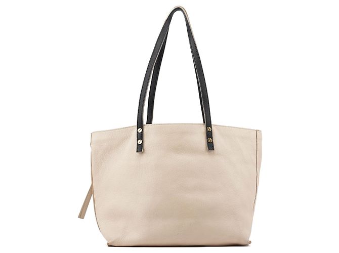 Chloé Sac cabas en cuir beige