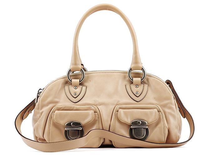 Marc Jacobs Borsa 2-Way Susan in pelle beige