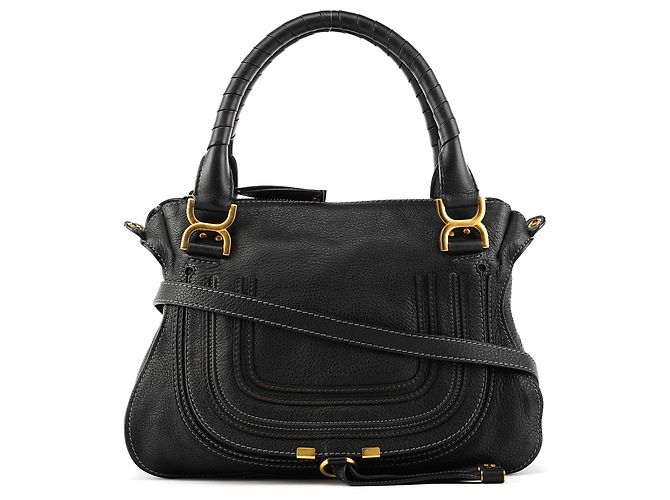 Chloé Borsa a tracolla 2-way Marcie in pelle nera
