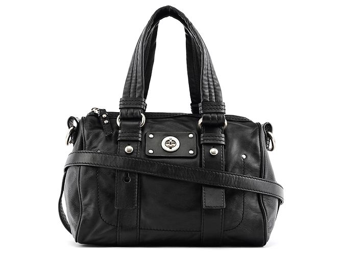 Marc by Marc Jacobs Borsa 2-Way Totally Turnlock in pelle nera