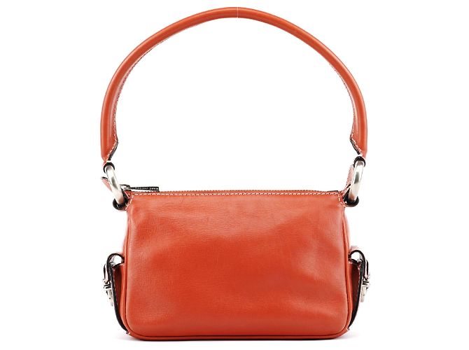 Marc Jacobs Bolsa de ombro Blake multi-bolsos em couro laranja