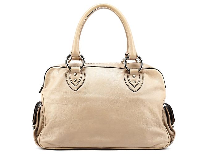 Marc Jacobs Borsa Bowling Blake in pelle beige