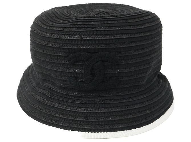 Cappello a secchiello Chanel 22P Coco Mark Paper