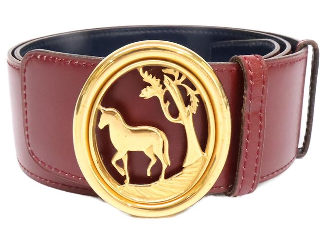 Hermès Hermes Wendelgürtel aus Leder