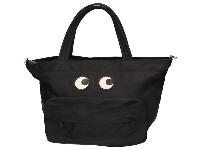 Anya Hindmarch EYES Nylon E W Mini Tote Bag