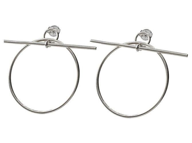 Hermès Hermes Silver 925 Hängeohrringe