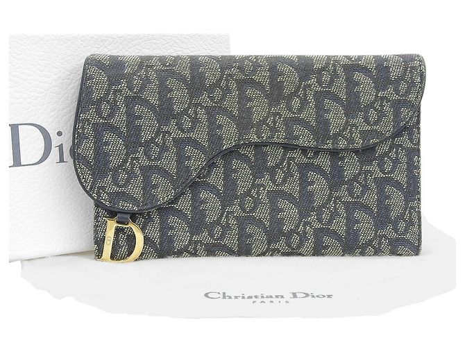 Christian Dior Trotter Saddle Long Wallet