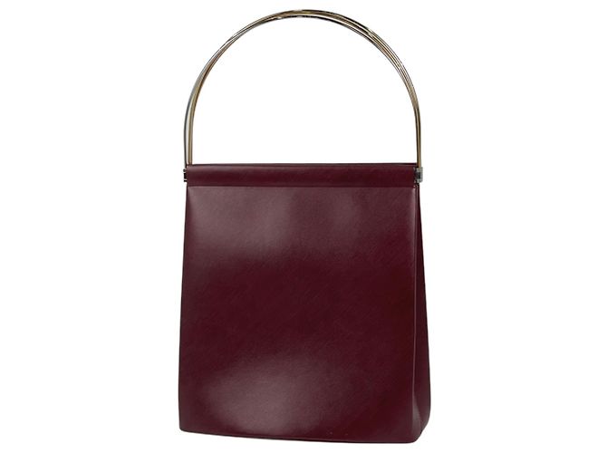 mala de couro Cartier Trinity em Bordeaux