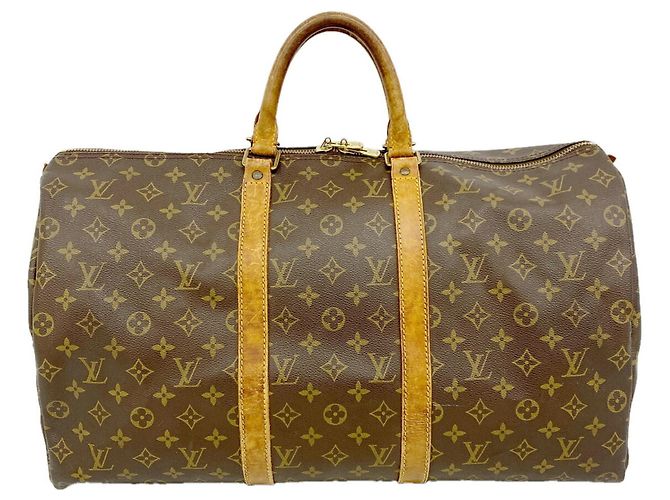 Borsa Boston Louis Vuitton Marrone