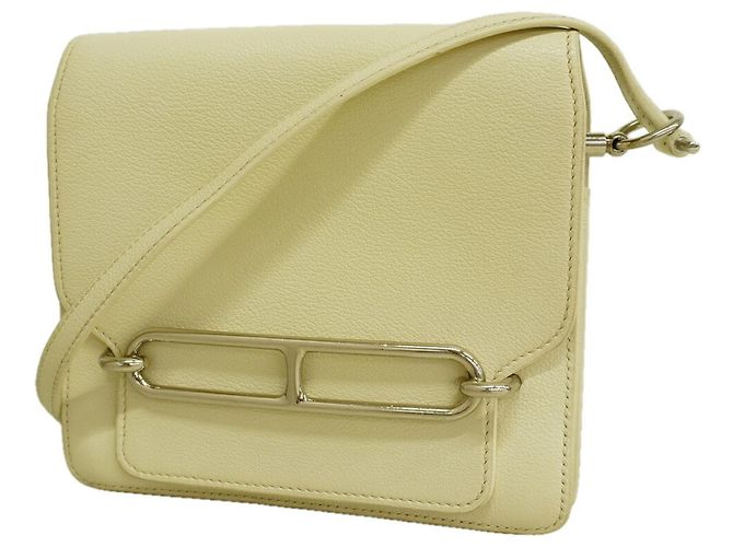Hermès Sac à épaule Hermes blanc
