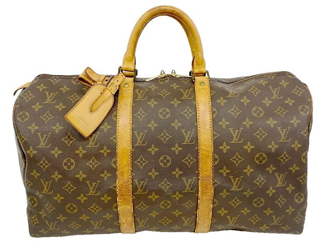 Louis Vuitton Boston Monogram Keepall 50