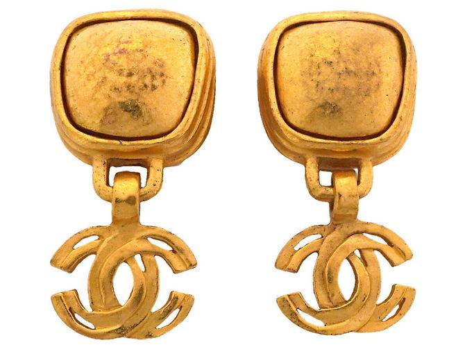 Orecchini a clip Chanel Gold
