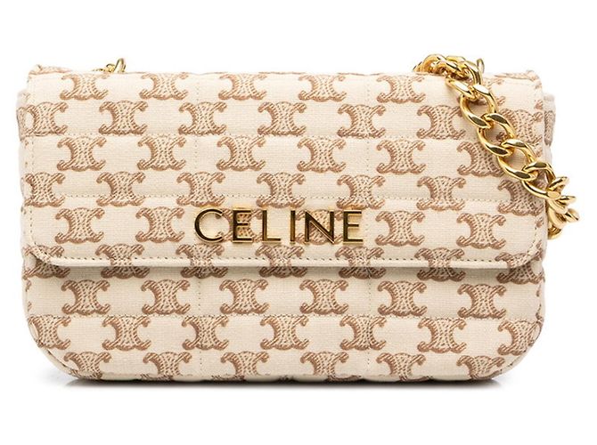 Céline Borsa a spalla Celine Triomphe con catena
