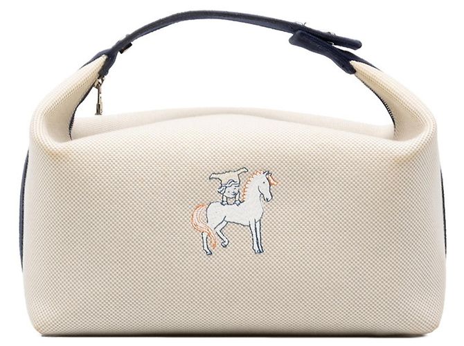 Hermès Hermes Bride à Black GM Cabriole Handtasche, Beutel
