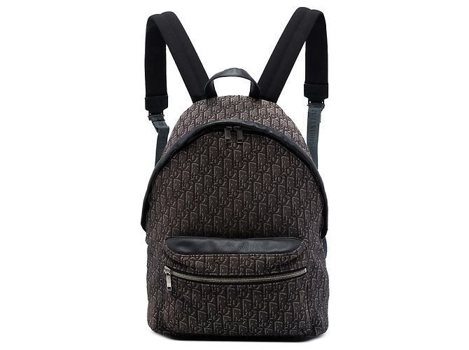 Dior Brown Oblique Canvas Rider Backpack