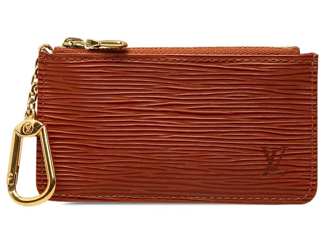 Louis Vuitton Brown Epi Pochette Cles