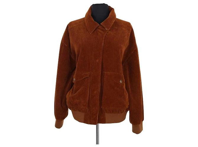 Chaqueta Soeur de algodón marrón