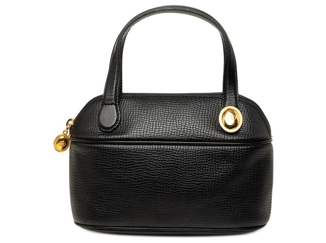 Borsa a mano Dior in pelle nera