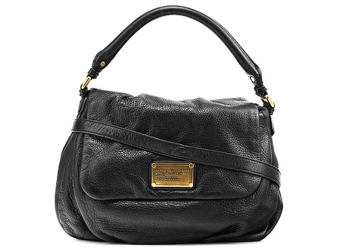 Marc by Marc Jacobs  mala 2-Way Classic Q em pele preta