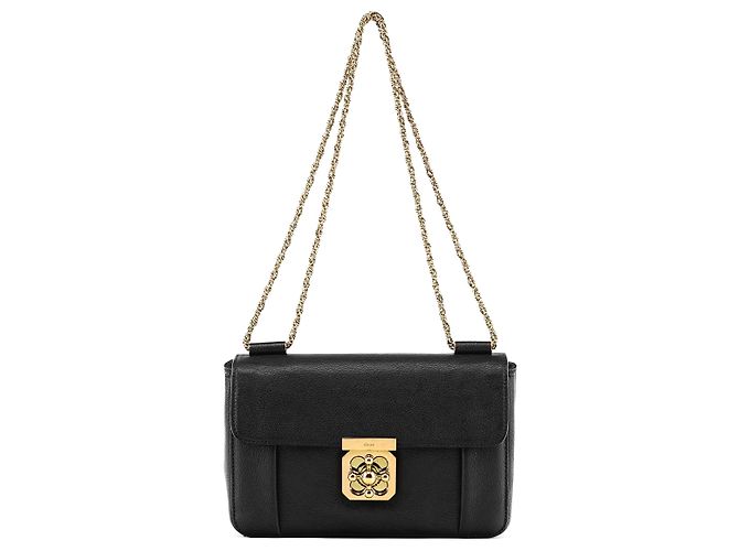 Chloé Borsa 2-Way Elsie in pelle nera