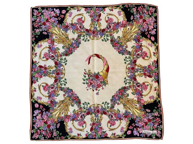 Foulard in Seta Christian Dior Cornucopia