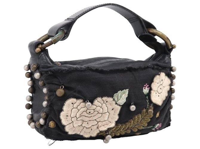 Chloé Chloe Handtasche Leder Schwarz