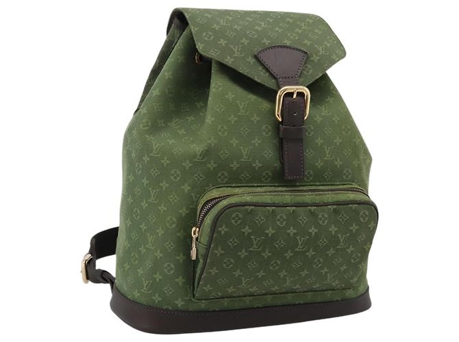 LOUIS VUITTON Monogram Mini Montsouris GM TST Khaki M92456