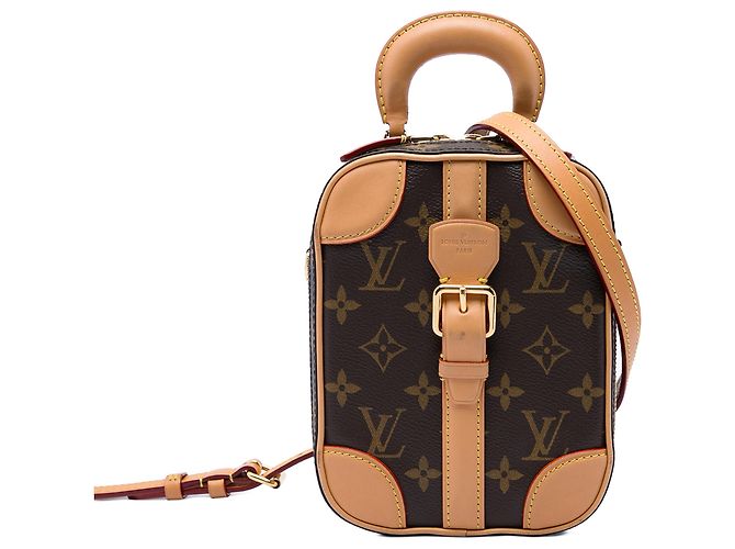 Louis Vuitton Brown Monogram Valisette Verticale