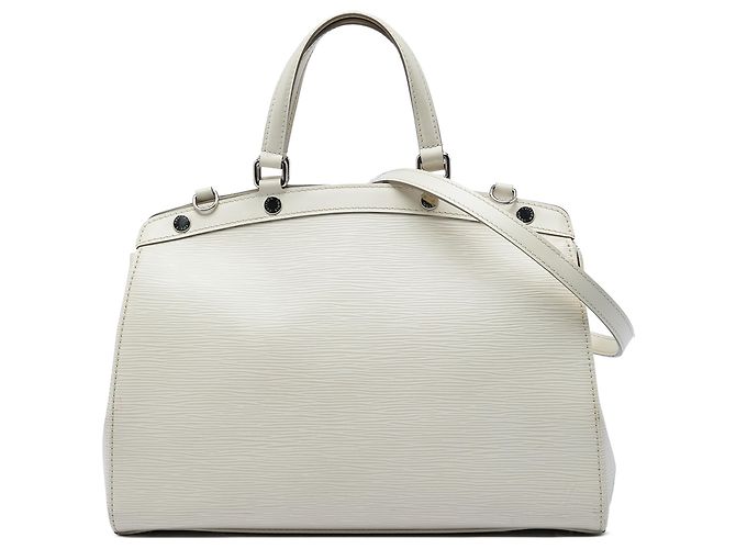 Louis Vuitton White Epi Brea MM