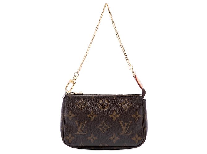 Louis Vuitton Brown Monogram Mini Pochette Accessoires