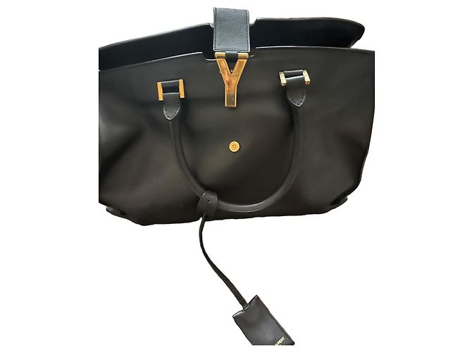 Autre Marque Saint Laurent CHYC Borsa Cabas Pelle Nera