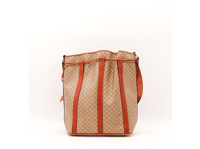 Céline Borsa a Secchiello Celine Monogram Tela Pelle