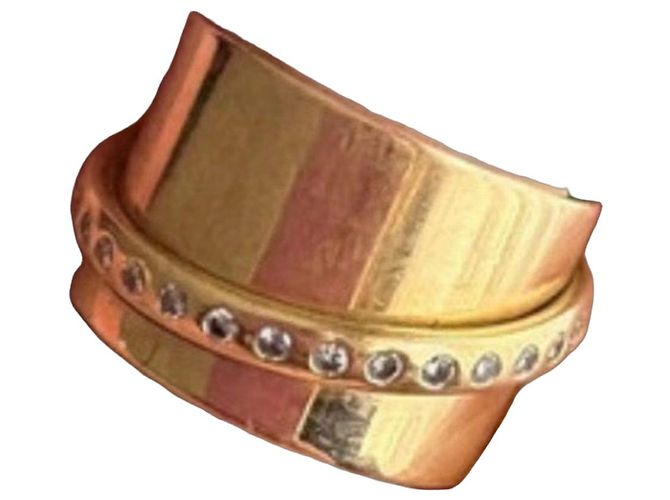 Dinh Van Ariane Goldring mit Diamanten